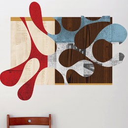 Sticker muraux A Mutual Bond  par Rex Ray - Stickers muraux Design - Une exclusivit Stickboutik.com