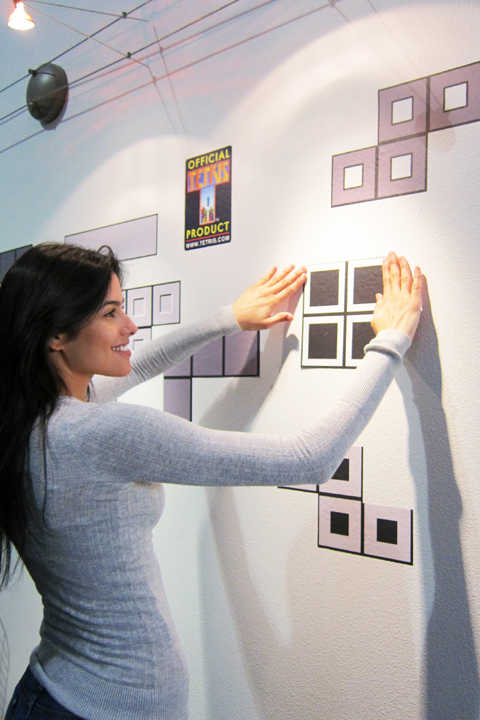 Stickers Geek & Jeux Vid�o:Stickers muraux Tetris R�tro (Large) Officiels - Stickboutik.com - 2/5